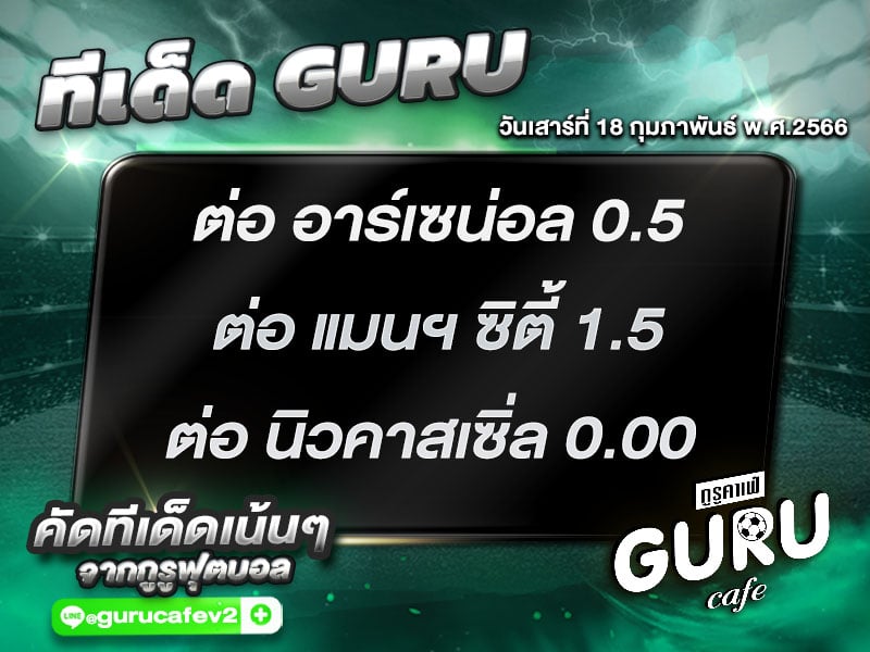 ทีเด็ดบอล ทีเด็ดสเต็ป 3 ทีเด็ดบอลวันนี้ 18 กุมภาพันธ์ 2566